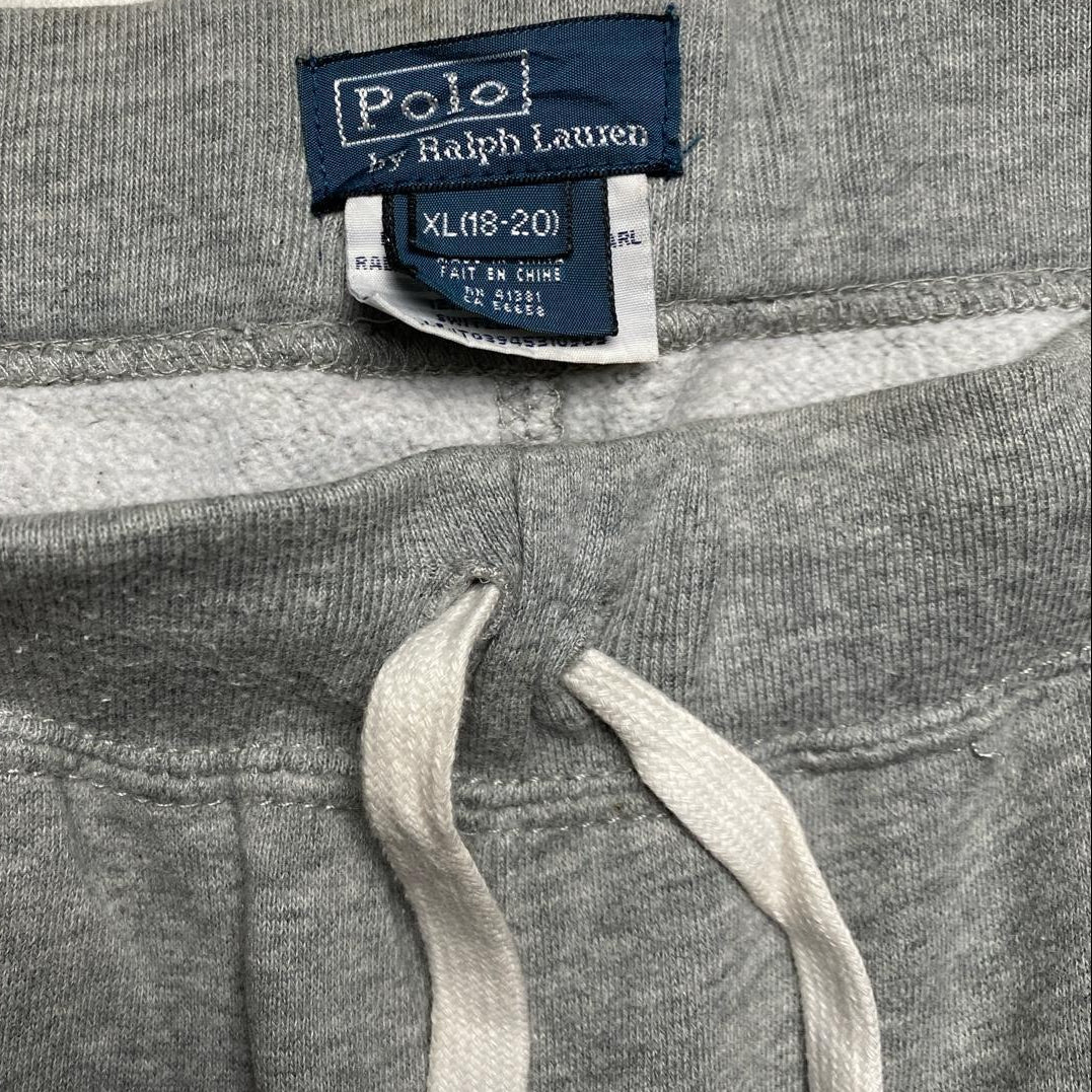 Ralph Lauren Polo Grey and Navy Pony Joggers (XL)