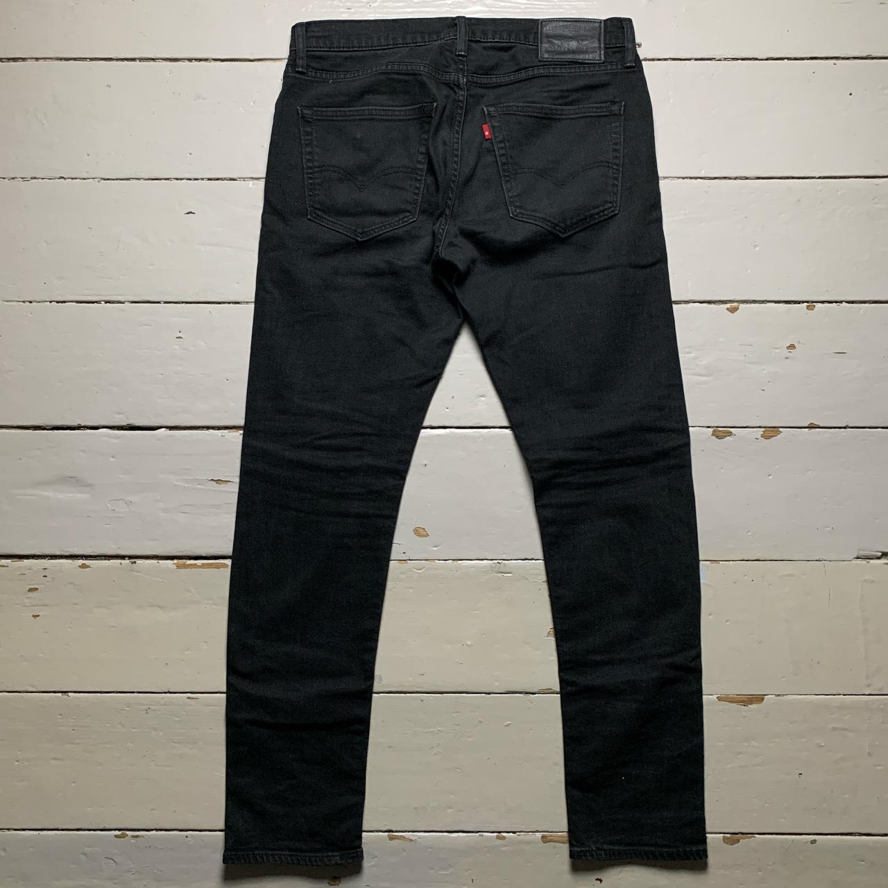 Levis 512 Jet Black Jeans