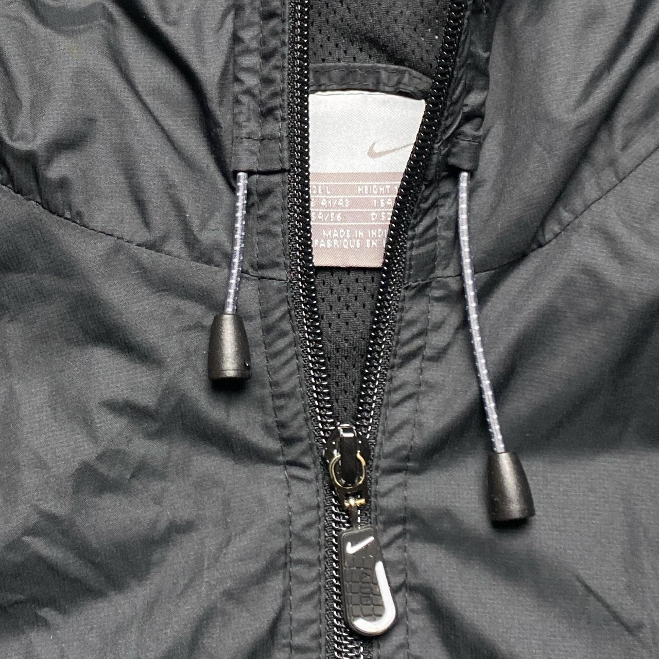 Nike Air Max LTD Vintage Black White and Grey Shell Windbreaker Tracksuit Jacket