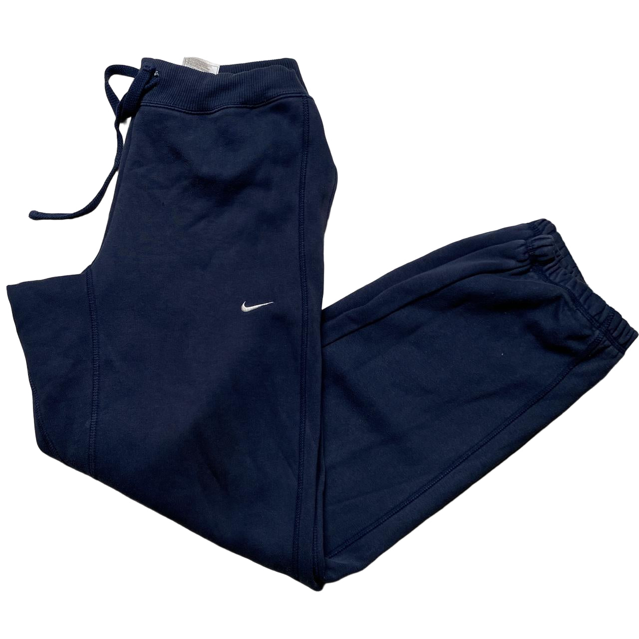 Nike Vintage Swoosh Navy and White Baggy Joggers (S)