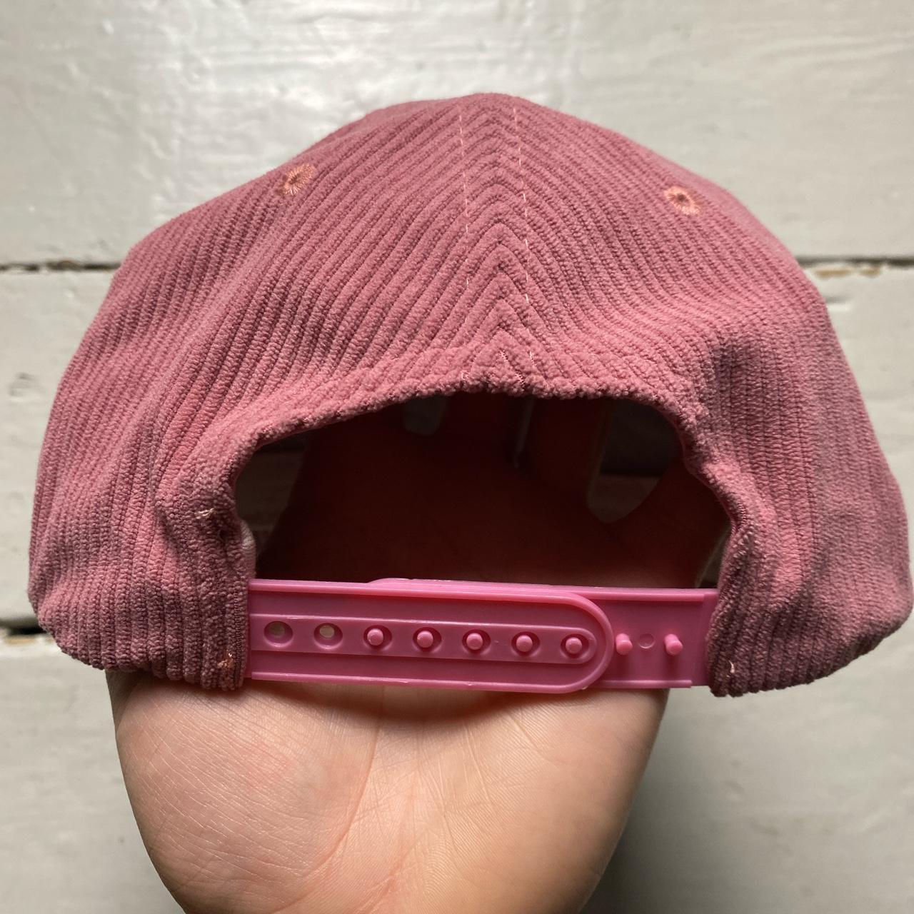 Billionaire Boys Club Pink Corduroy Suede Cap