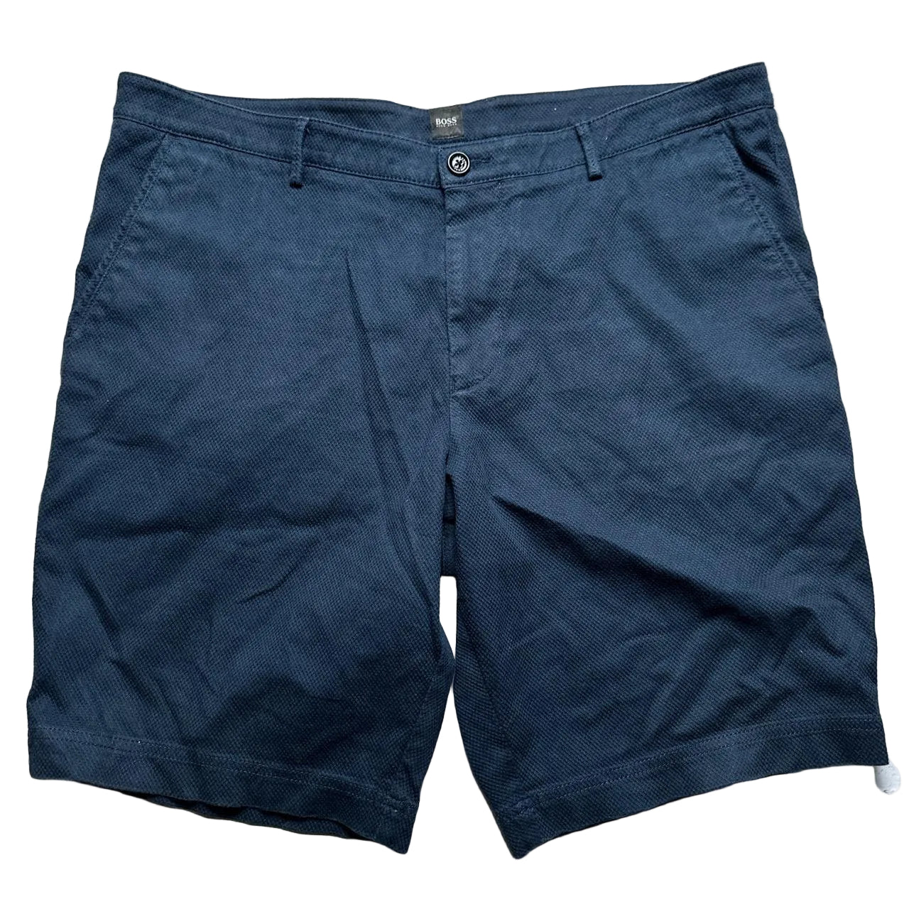 Hugo Boss Navy Stretch Shorts (38W)