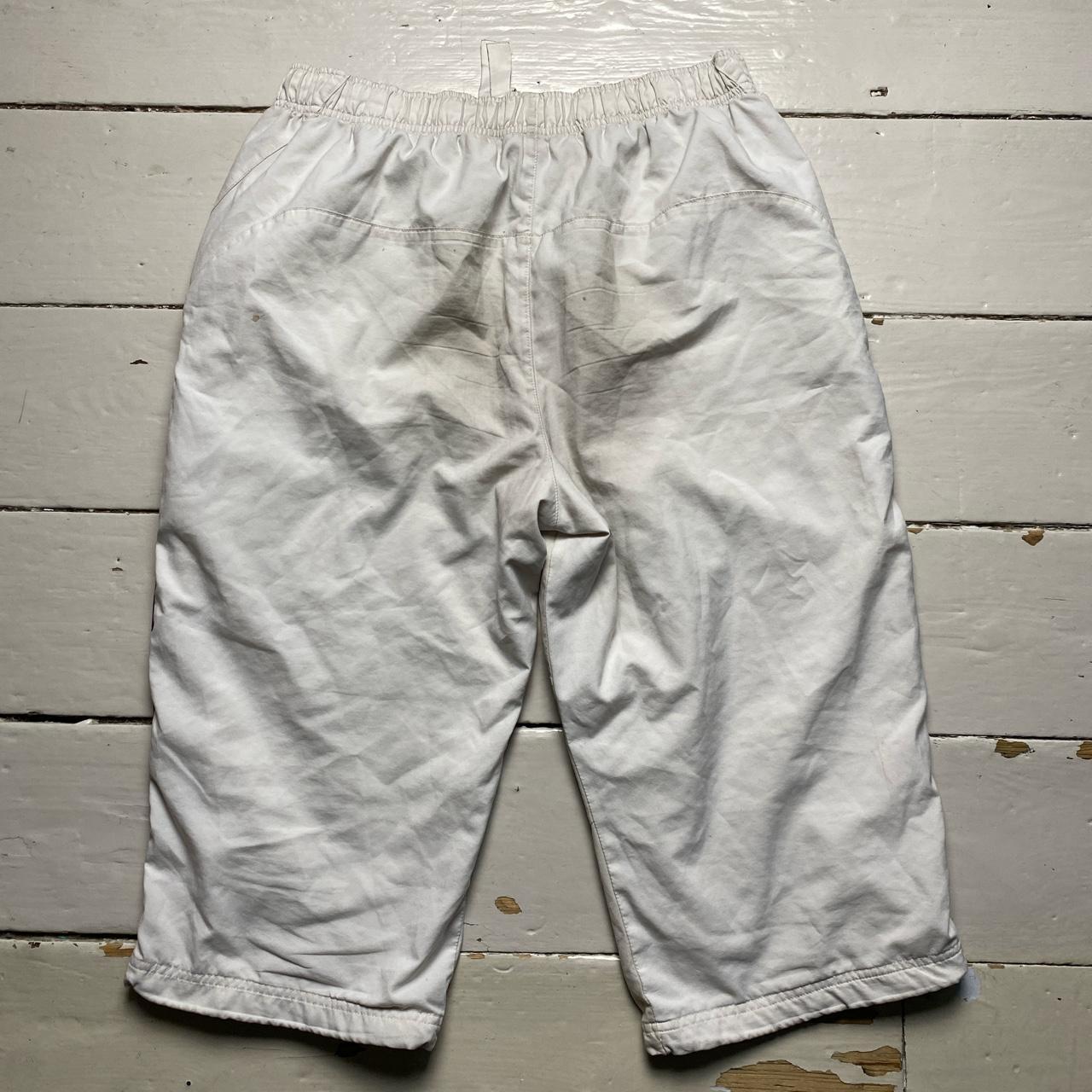 Nike Vintage Swoosh White/Cream Shell Track Pant Shorts