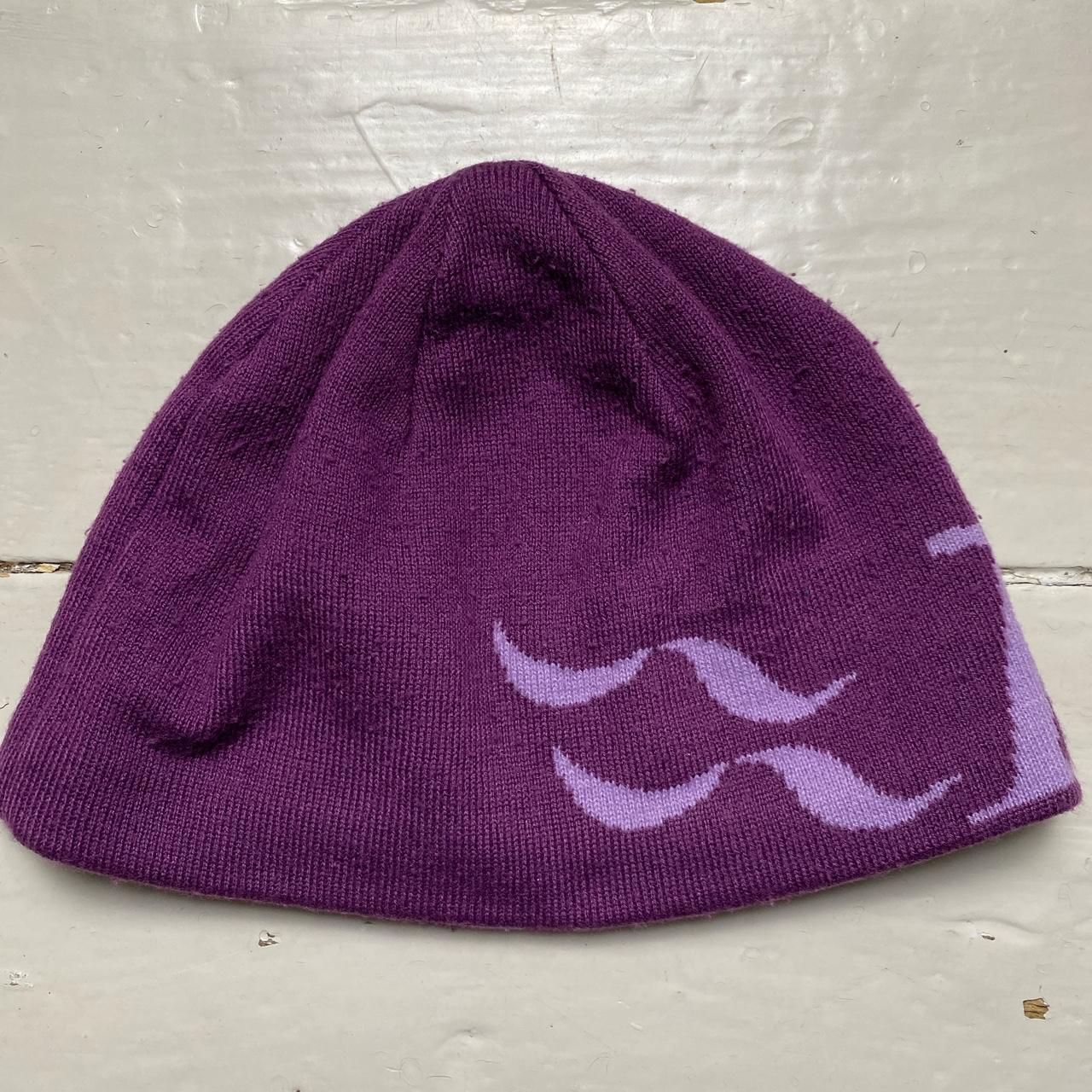 Rab Beanie Purple Spellout