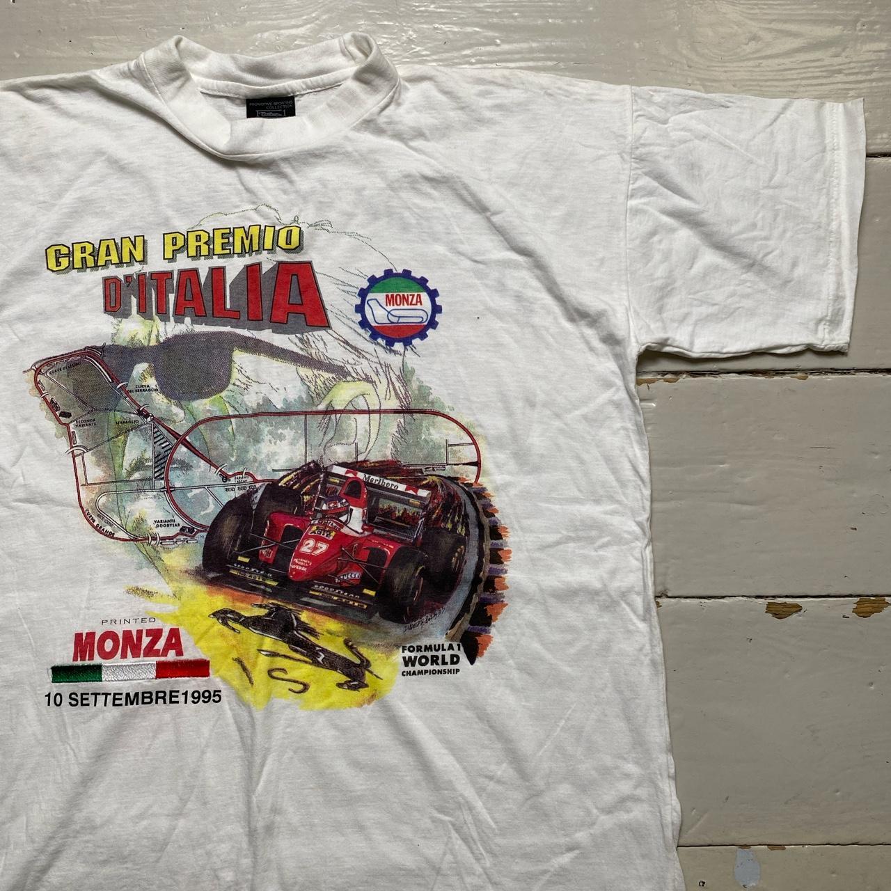 Monza Formula 1 Ferrari Vintage Single Stitch T Shirt