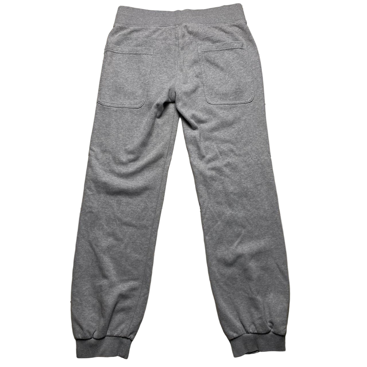 Nike Swoosh Vintage Womens Baggy Grey and White Joggers (M)