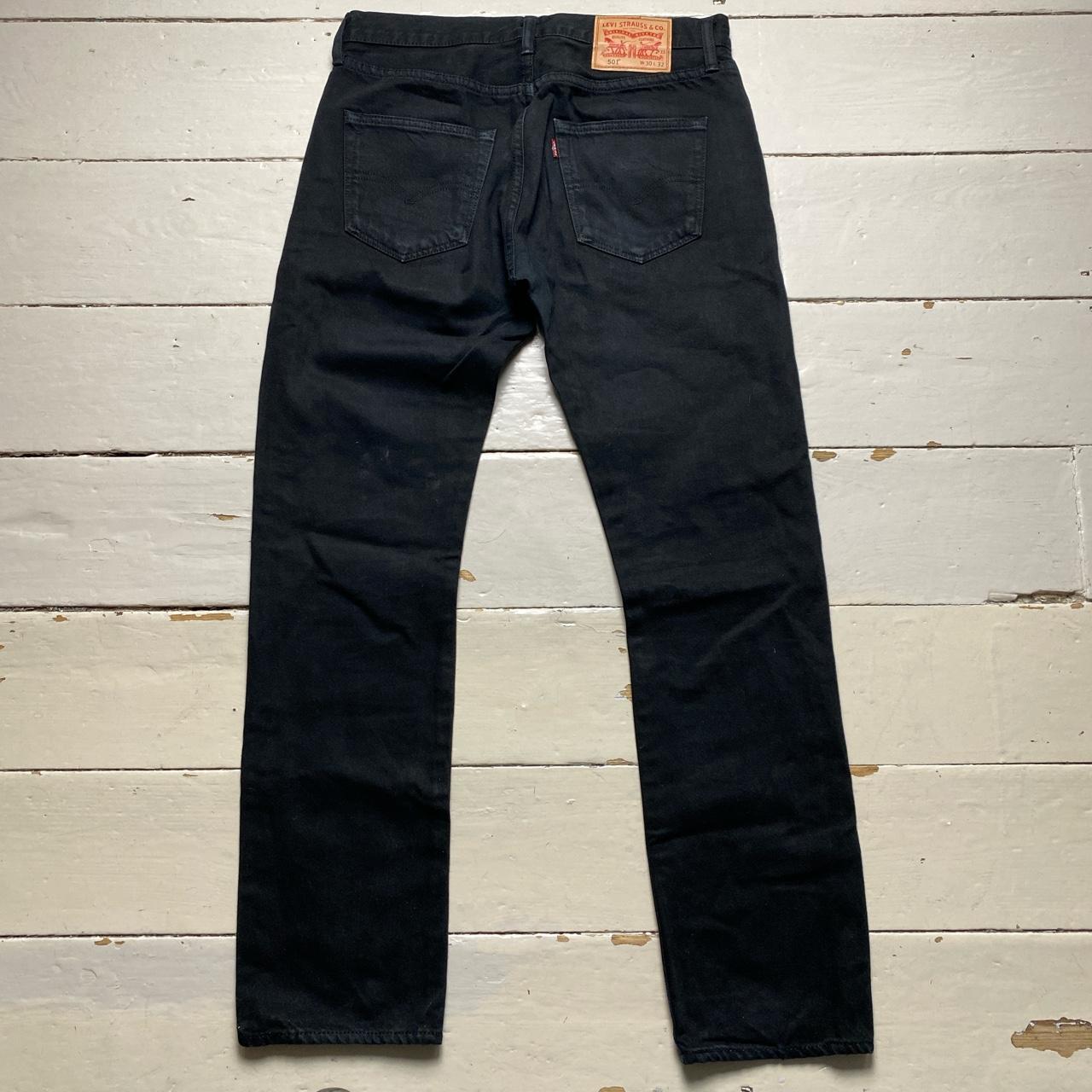 Levis 501 Black Jeans