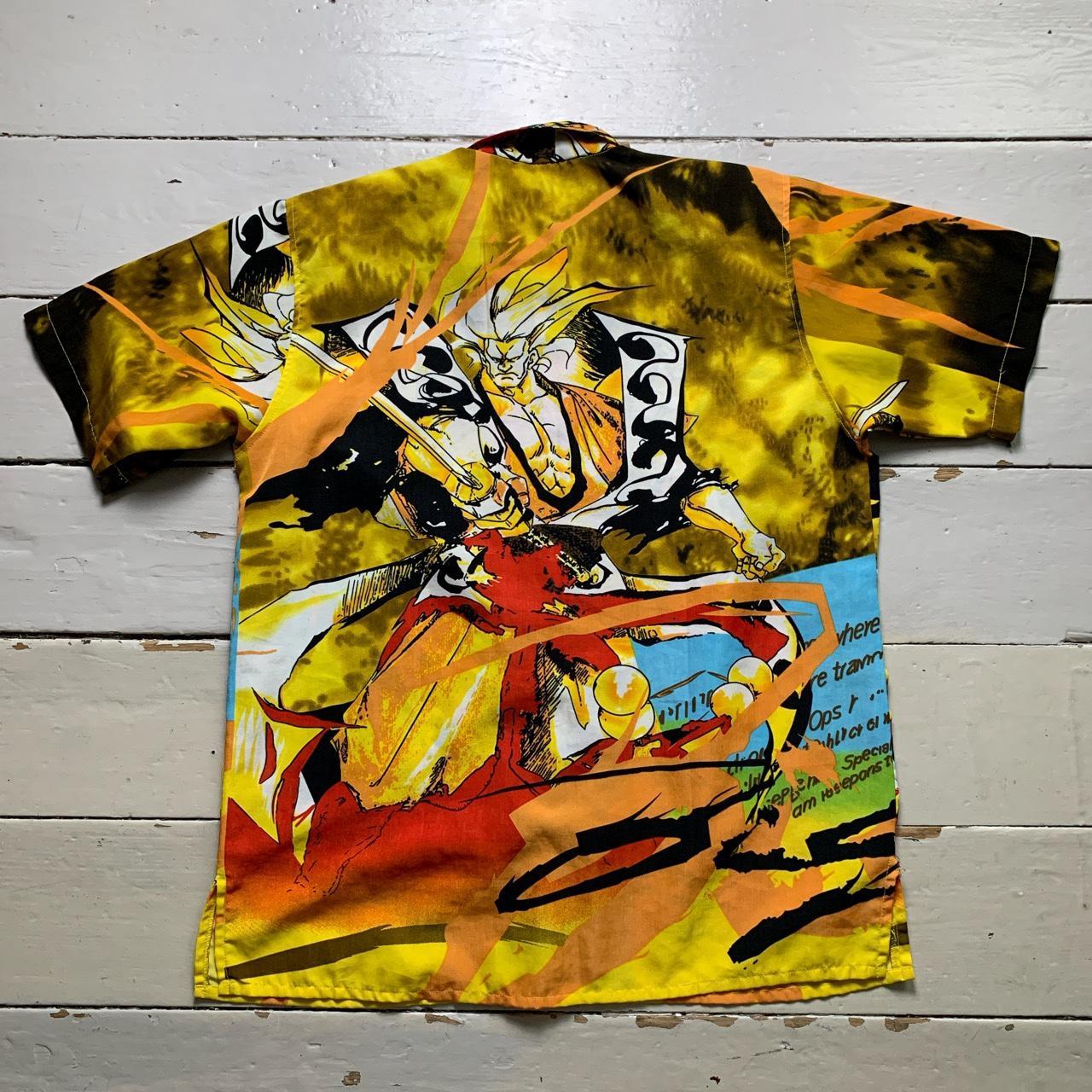 Dragon Ball Z Anime type Silk Y2K Shirt