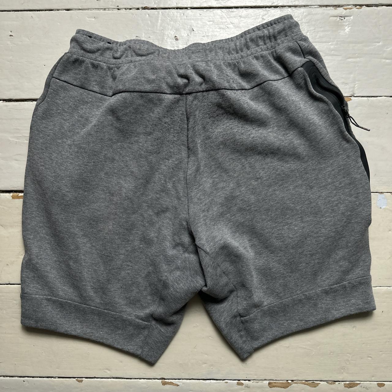 Nike Tech Fleece Grey and Black Shorts