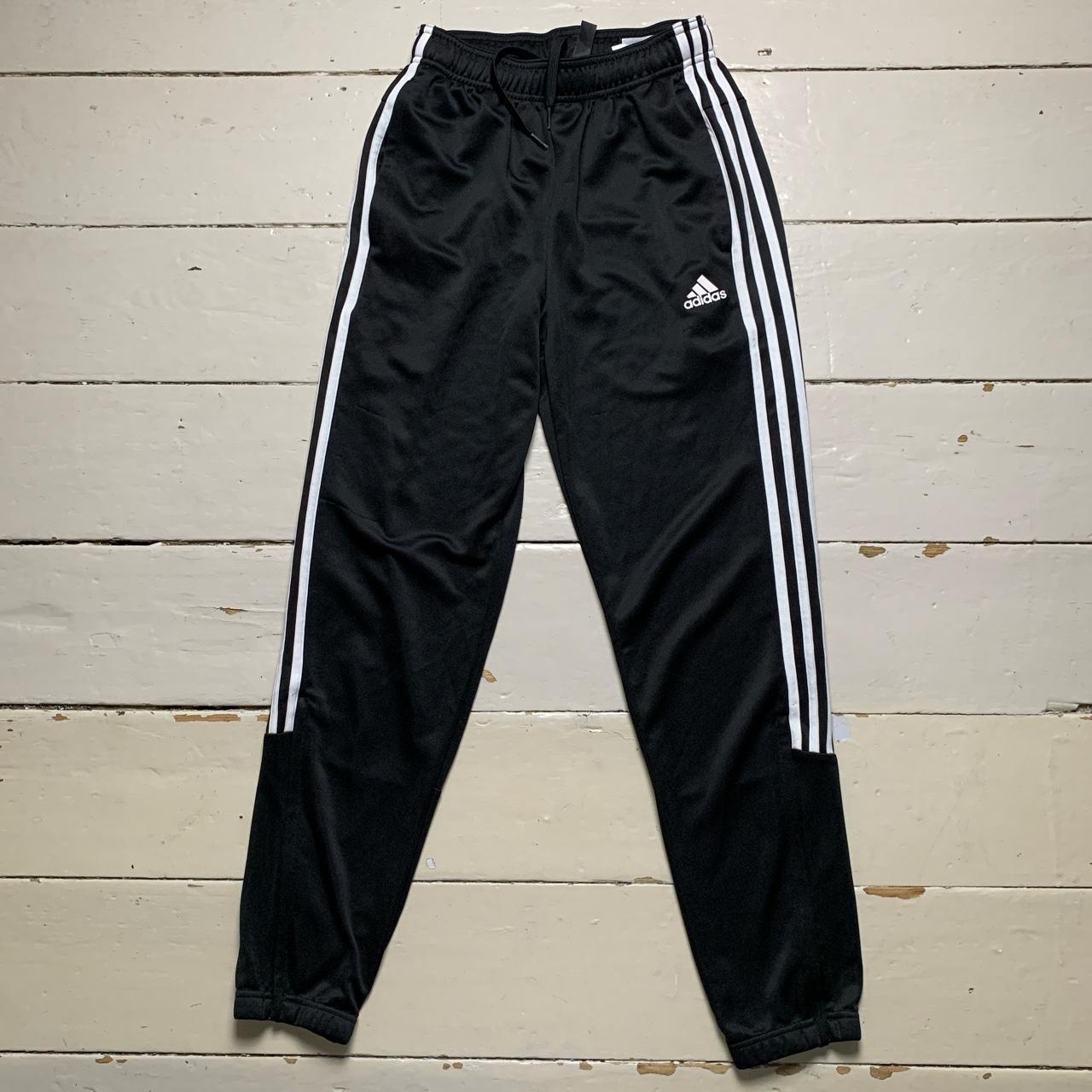 Adidas Track Bottoms Black and White