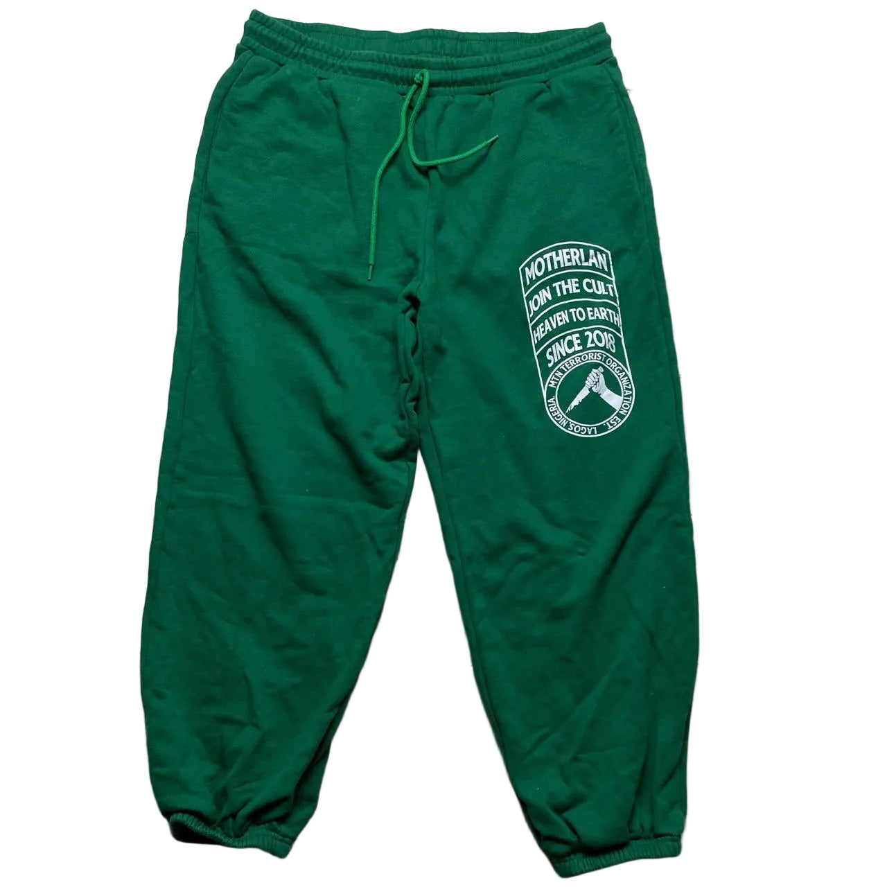 Motherlan Green and White St Veronica Full Tracksuit (L)
