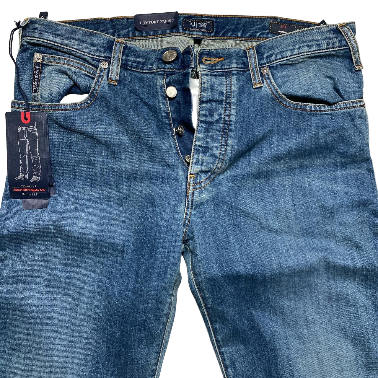 Armani J21 Jeans Navy Blue (32W)