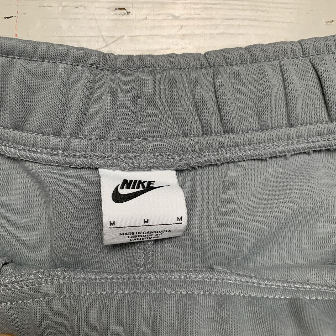 Nike Tech Fleece New Season Grey and White Joggers