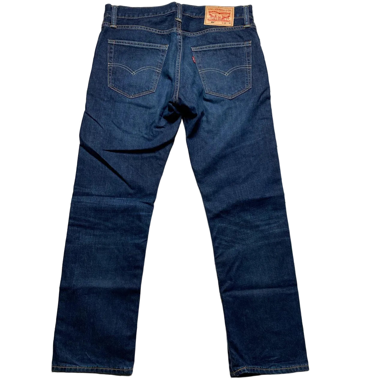 Levis 504 Dark Navy Jeans (31W)