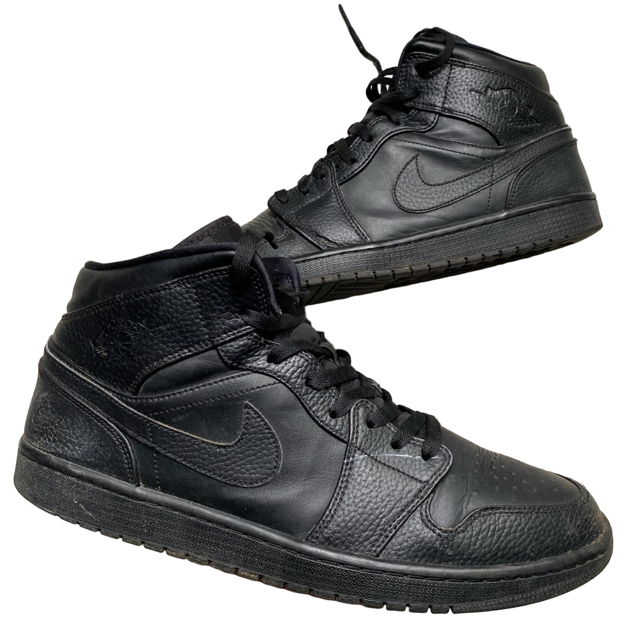 Jordan 1 Mid Black (UK 12)