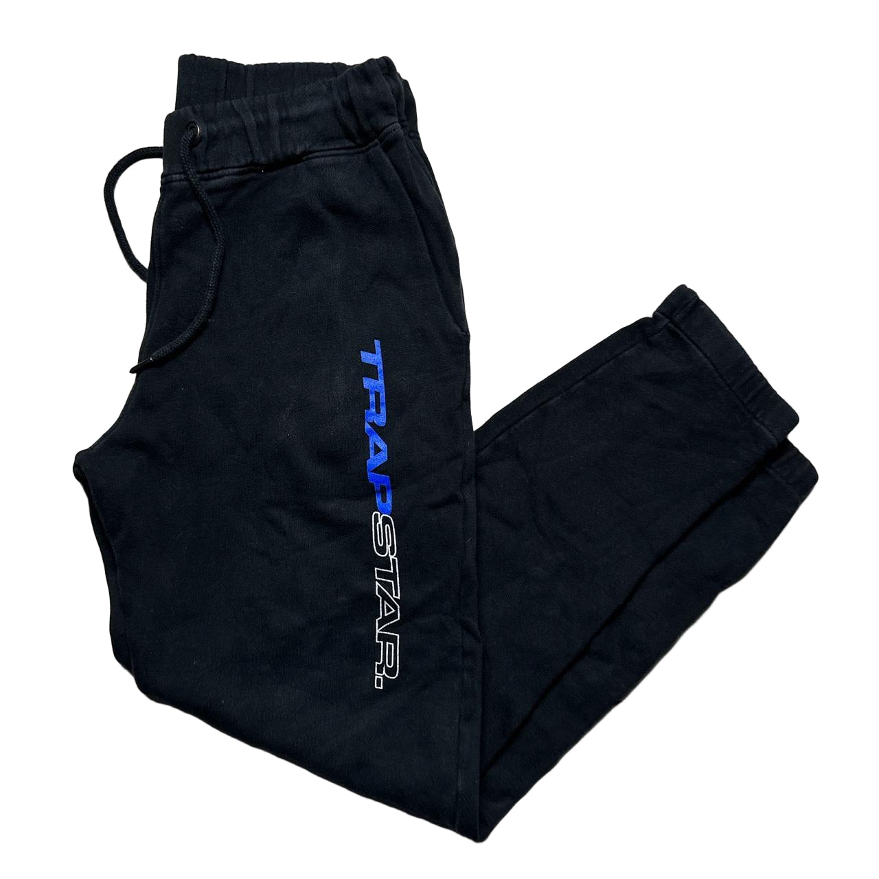 Trapstar Black Blue and White Slim Joggers (M)