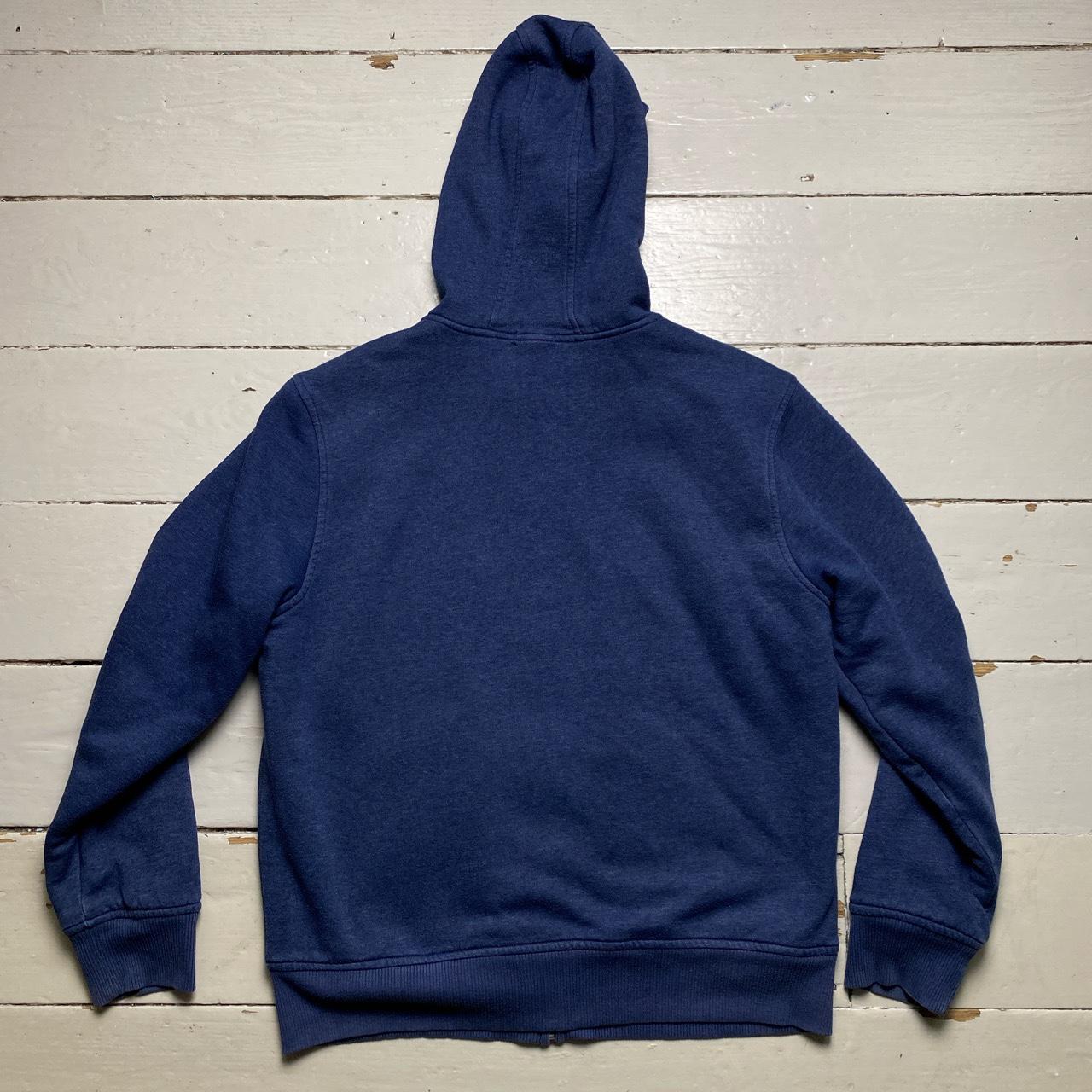 GAP USA Sherpa Hoodie Navy