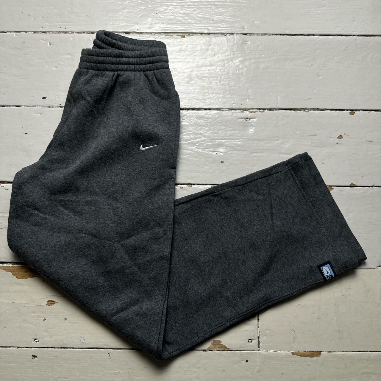 Nike Vintage Swoosh Grey and White Baggy Tracksuit Joggers