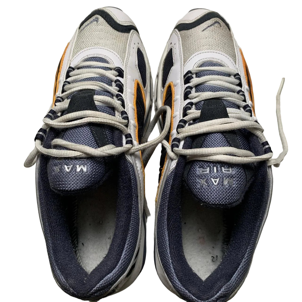 Nike Air Max Tailwind IV white Navy and Yellow (UK 8)