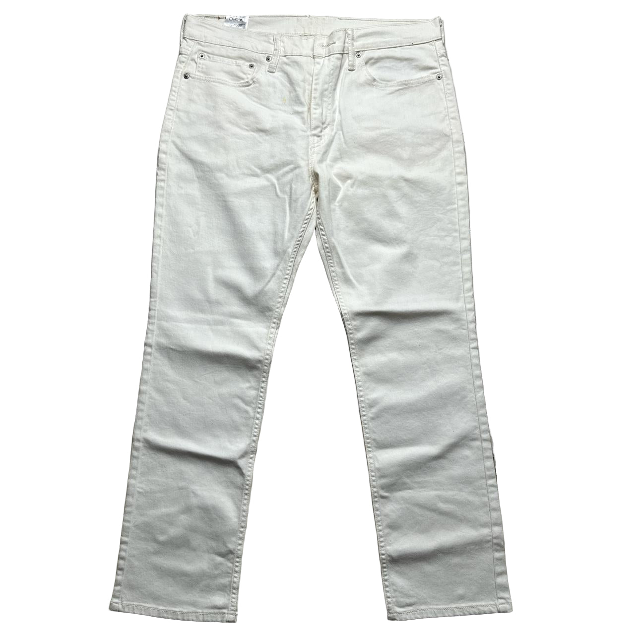 Levis 511 Cream White Jeans (36W)