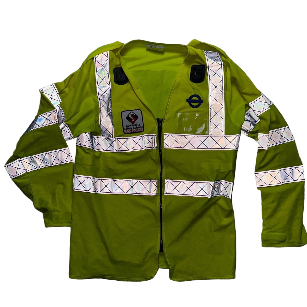 Hi Vis Long Sleeve Lightweight Jacket (M)