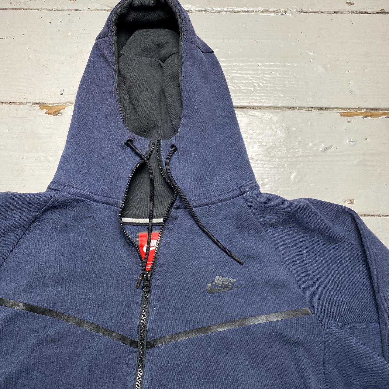 Nike Tech Fleece Navy and Black Hoodie
