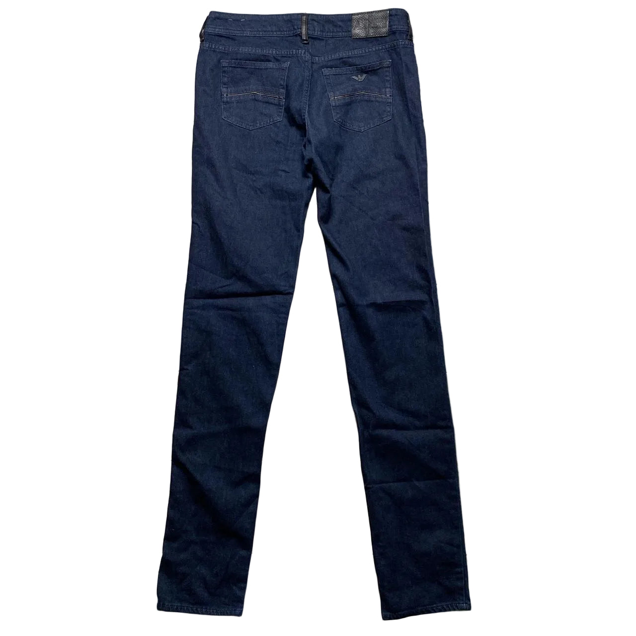 Armani Womens Slim Fit Navy Jeans (29W)