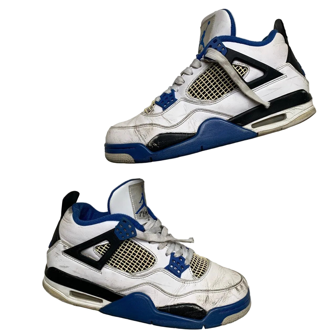 Jordan 4 Military Blue and White 2016 (UK 8)