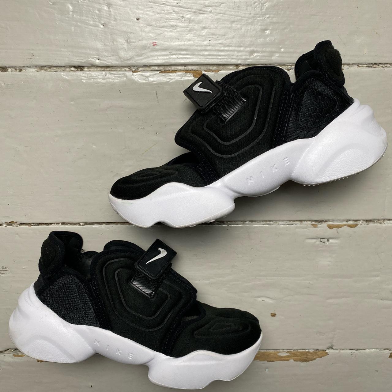 Nike Aqua Rift Black and White Tabi Toe