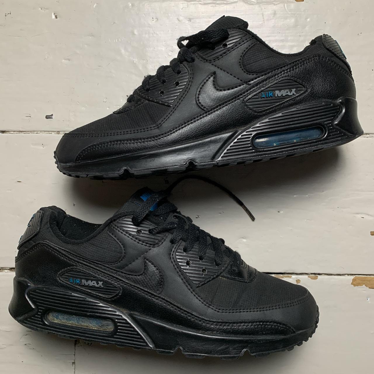 Nike Air Max 90 Black and Blue