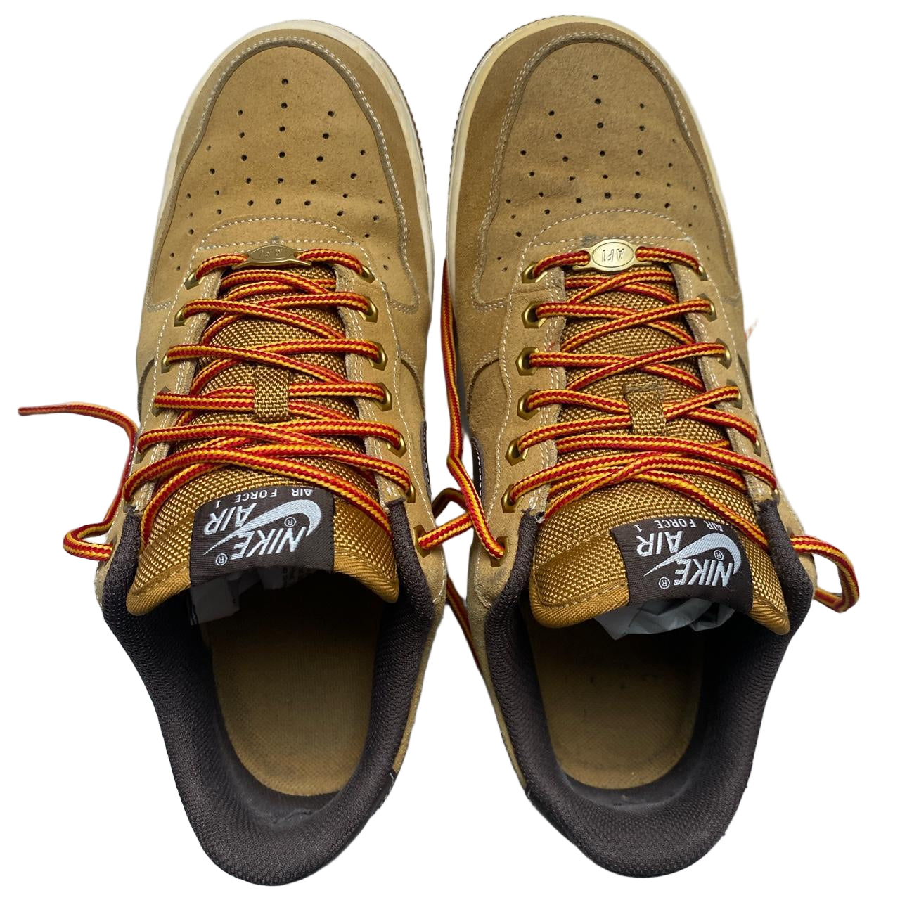 Nike Air Force 1 Wheat Timberland Boot Type (UK 8)