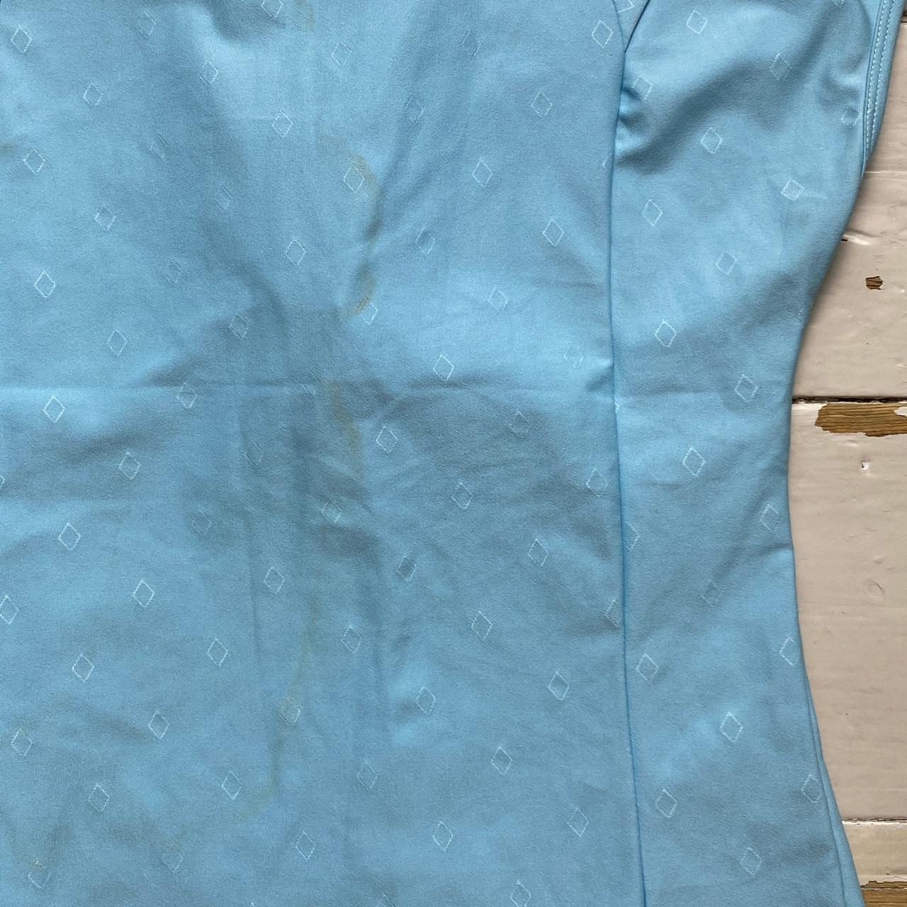 Nike Y2K Womens Swoosh Tennis Blouse Vest Polo Shirt