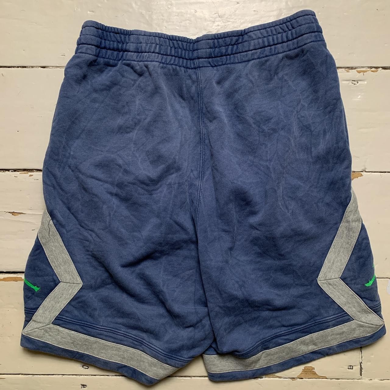 Jordan Blue and Green Shorts