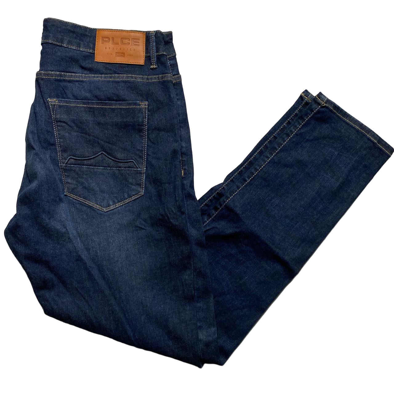 Police 883 PLCE Slim Navy Jeans (36W)