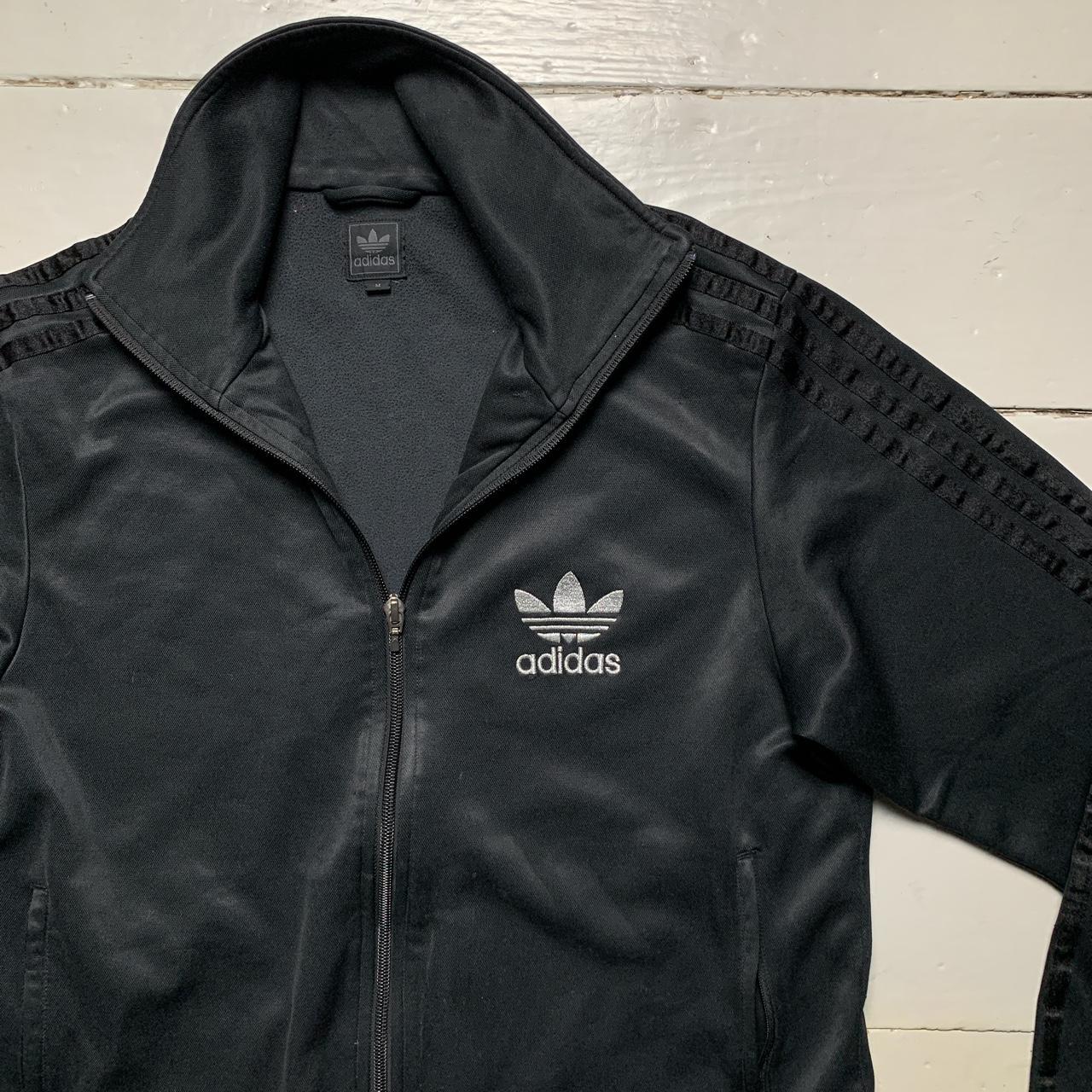 Adidas Originals Black and Silver Track Jacket