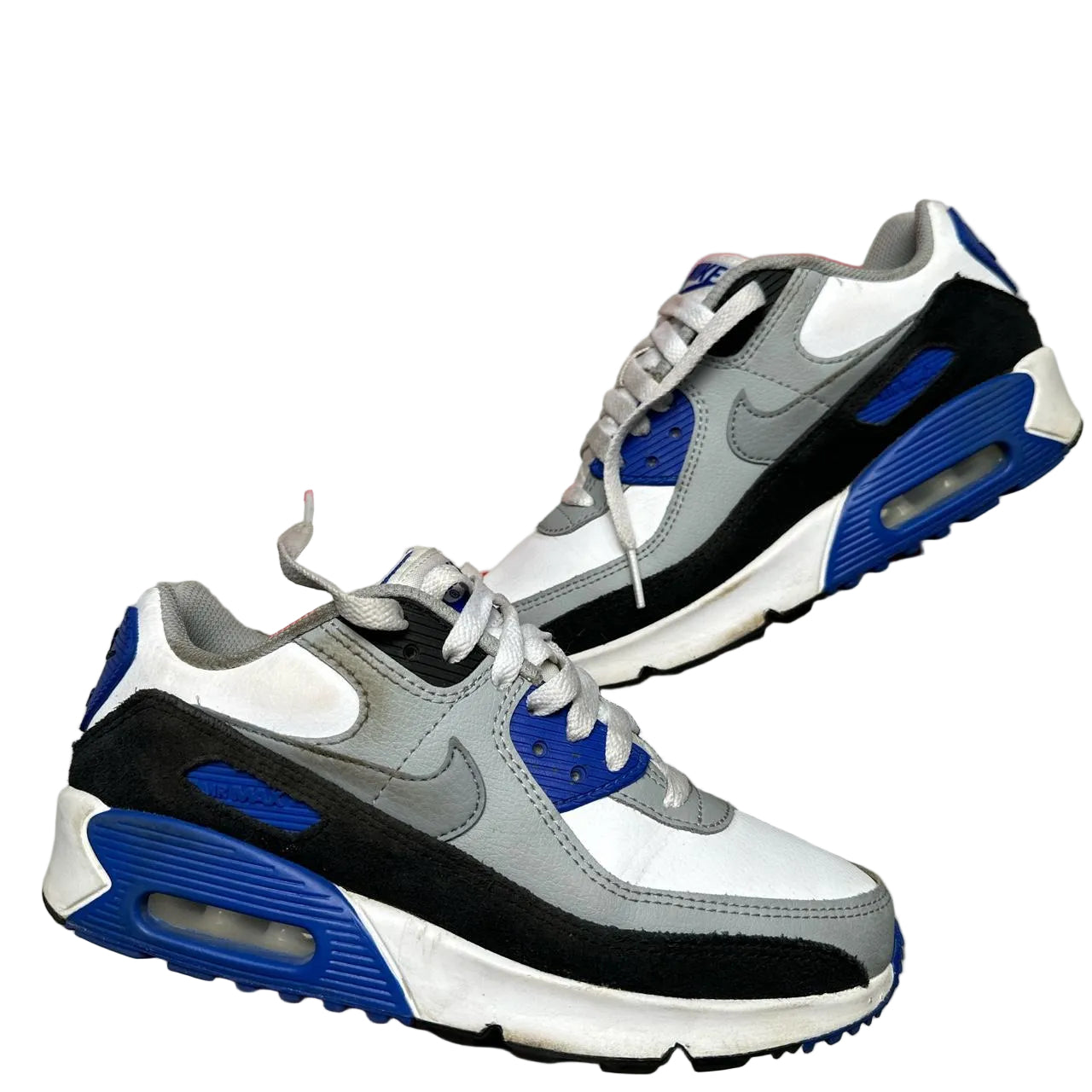 Nike Air Max 90 OG White Grey and Blue (UK 4)