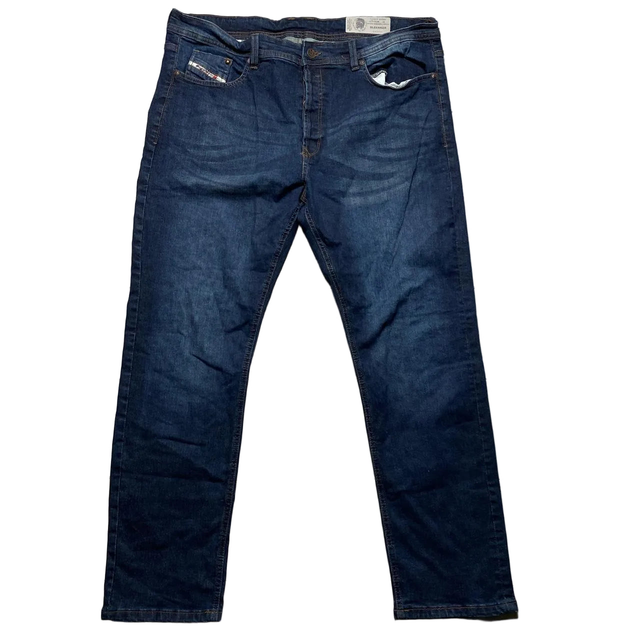 Diesel Industry Dark Navy Sleenker Jeans (36W)