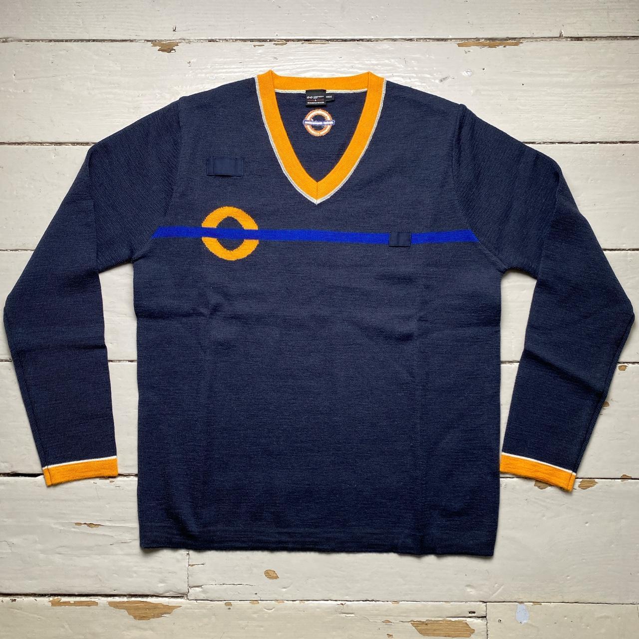 Workwear Navy and Orange Jumper