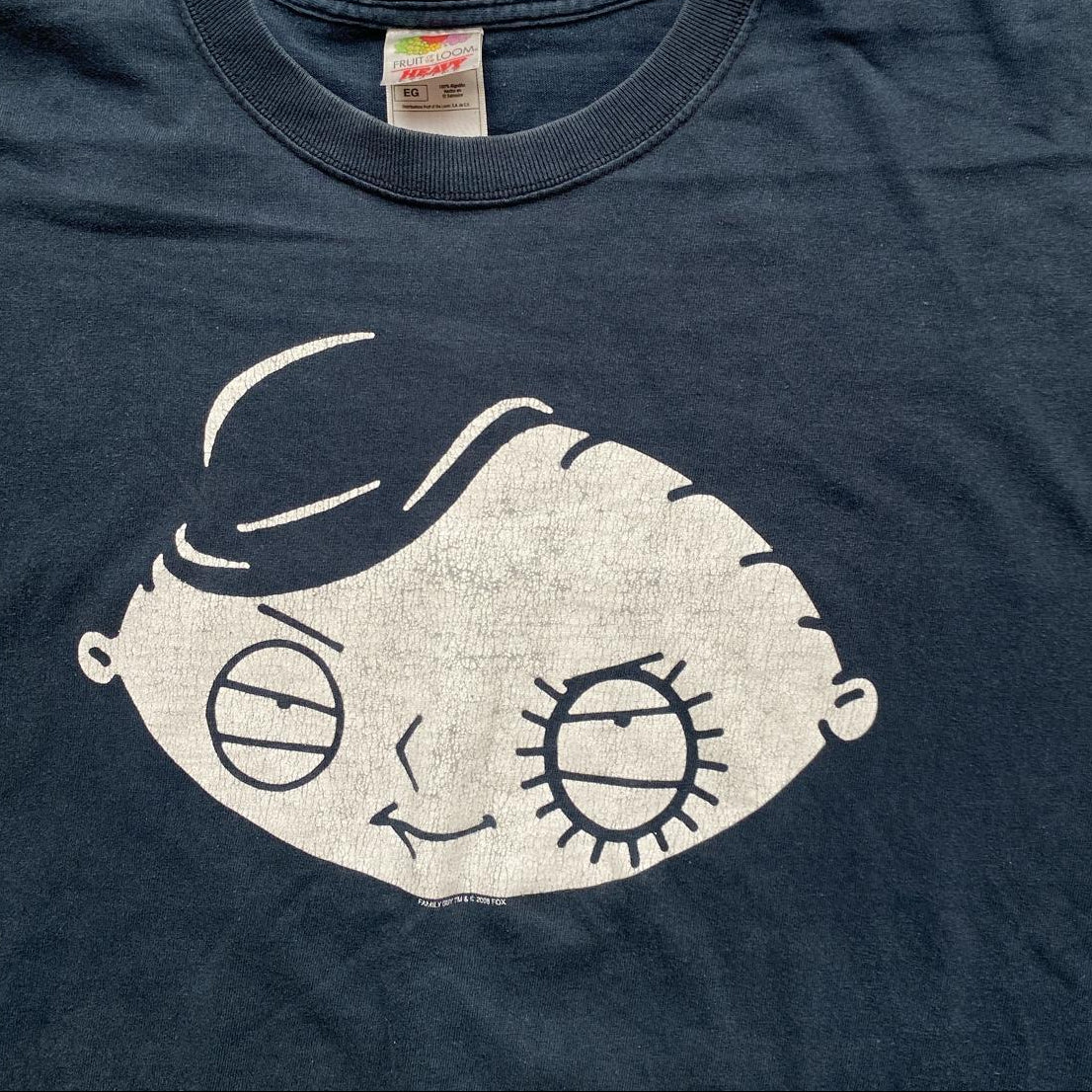 Stewie Family Guy Clockwork Orange Vintage y2k T Shirt (XL)