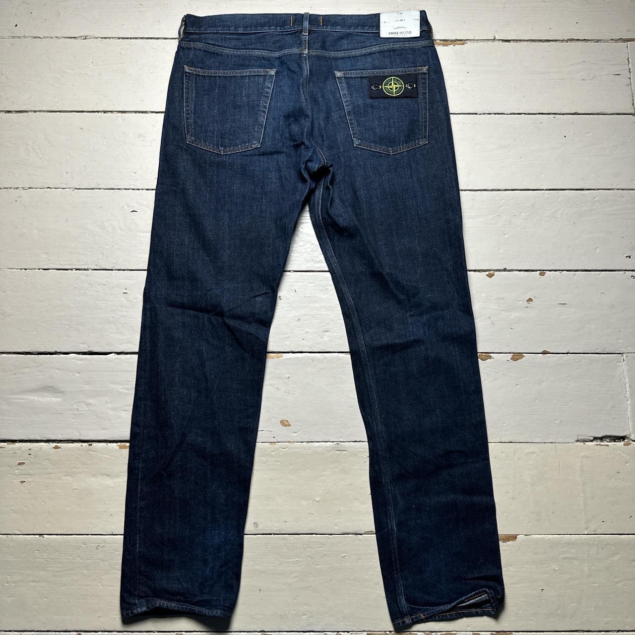 Stone Island Navy Slim Jeans