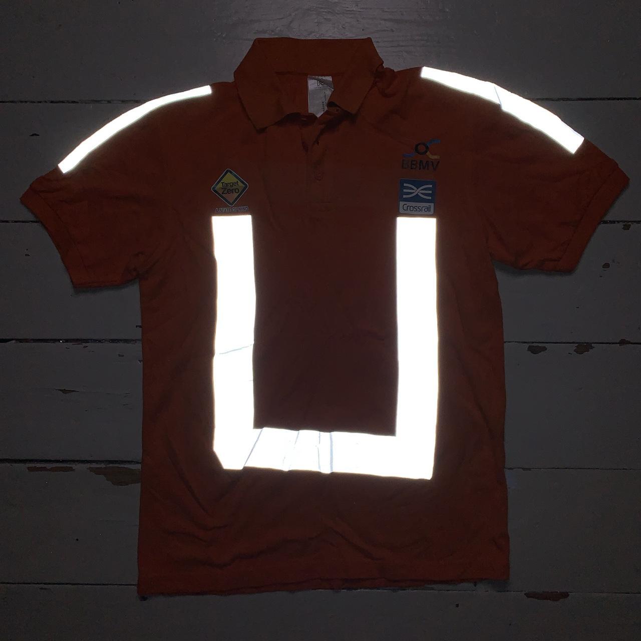 Crossrail Hi Vis Industrial Utility Polo Shirt