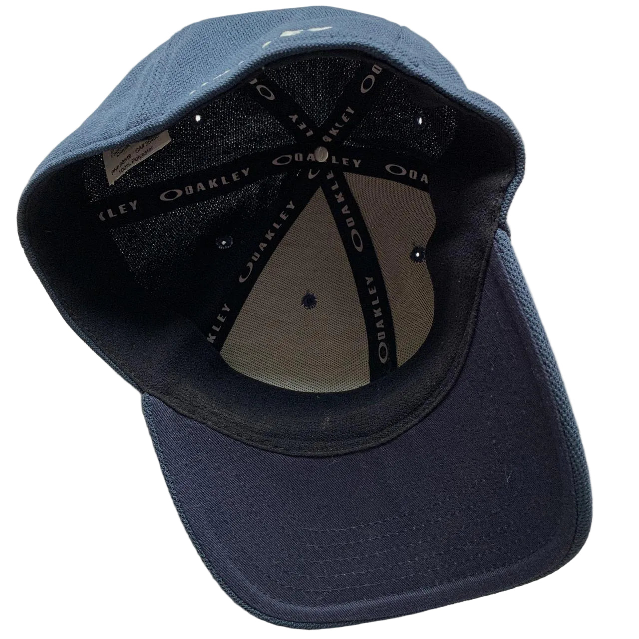 Oakley Navy and Grey Big O Fitted Cap