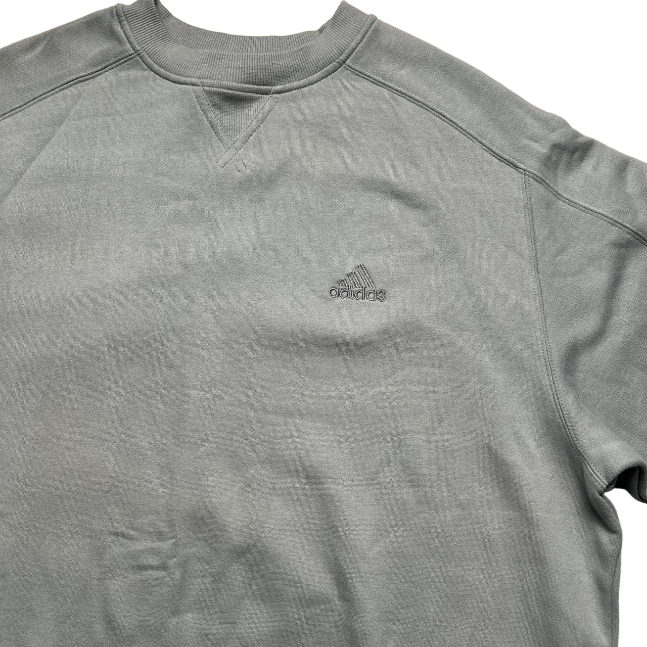 Adidas Vintage Grey Jumper (XL)