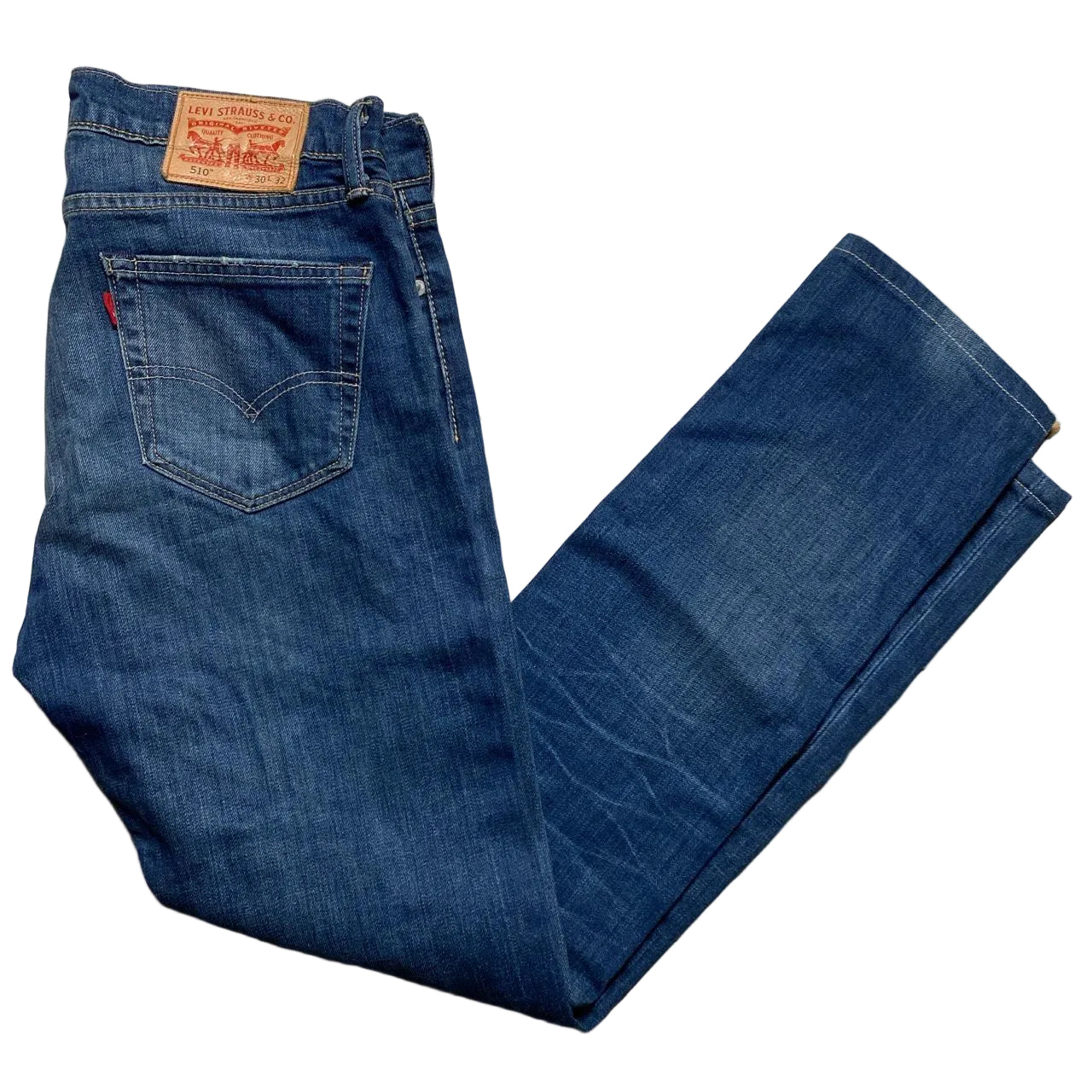 Levis 510 Slim Navy Jeans (30W)