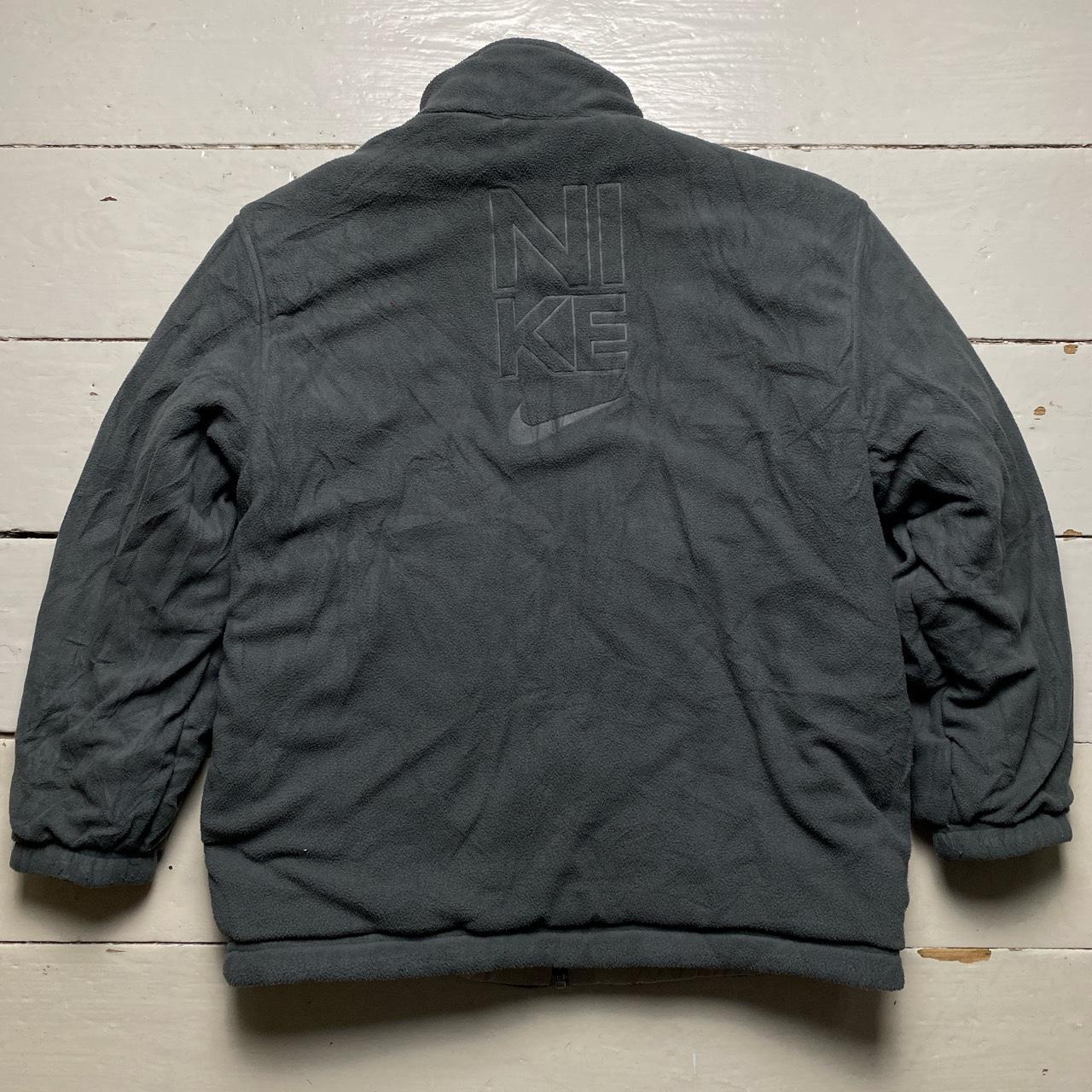 Nike Vintage Womens Reversible Fleece and Puffer Jacket