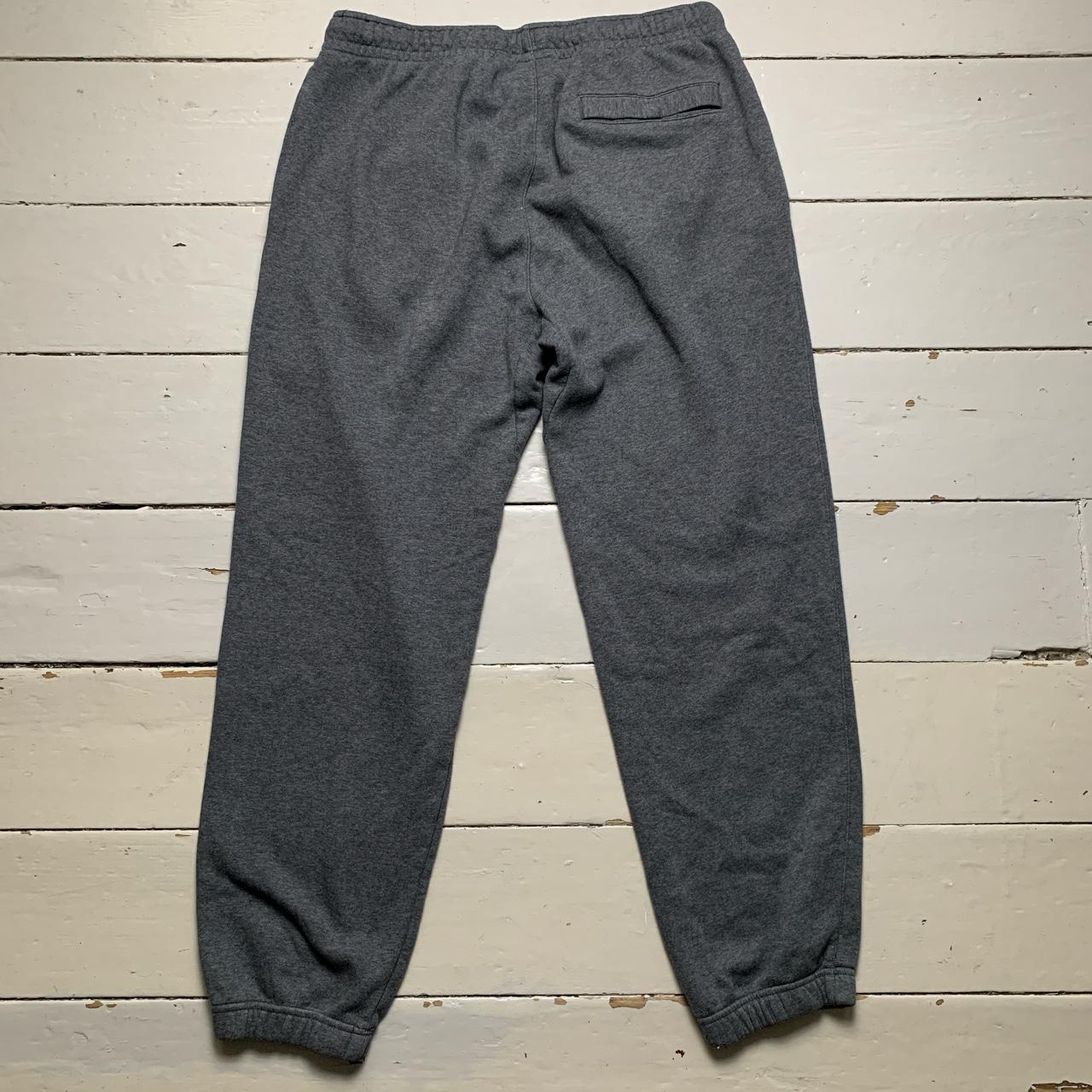 Nike Club Swoosh Grey and White Joggers