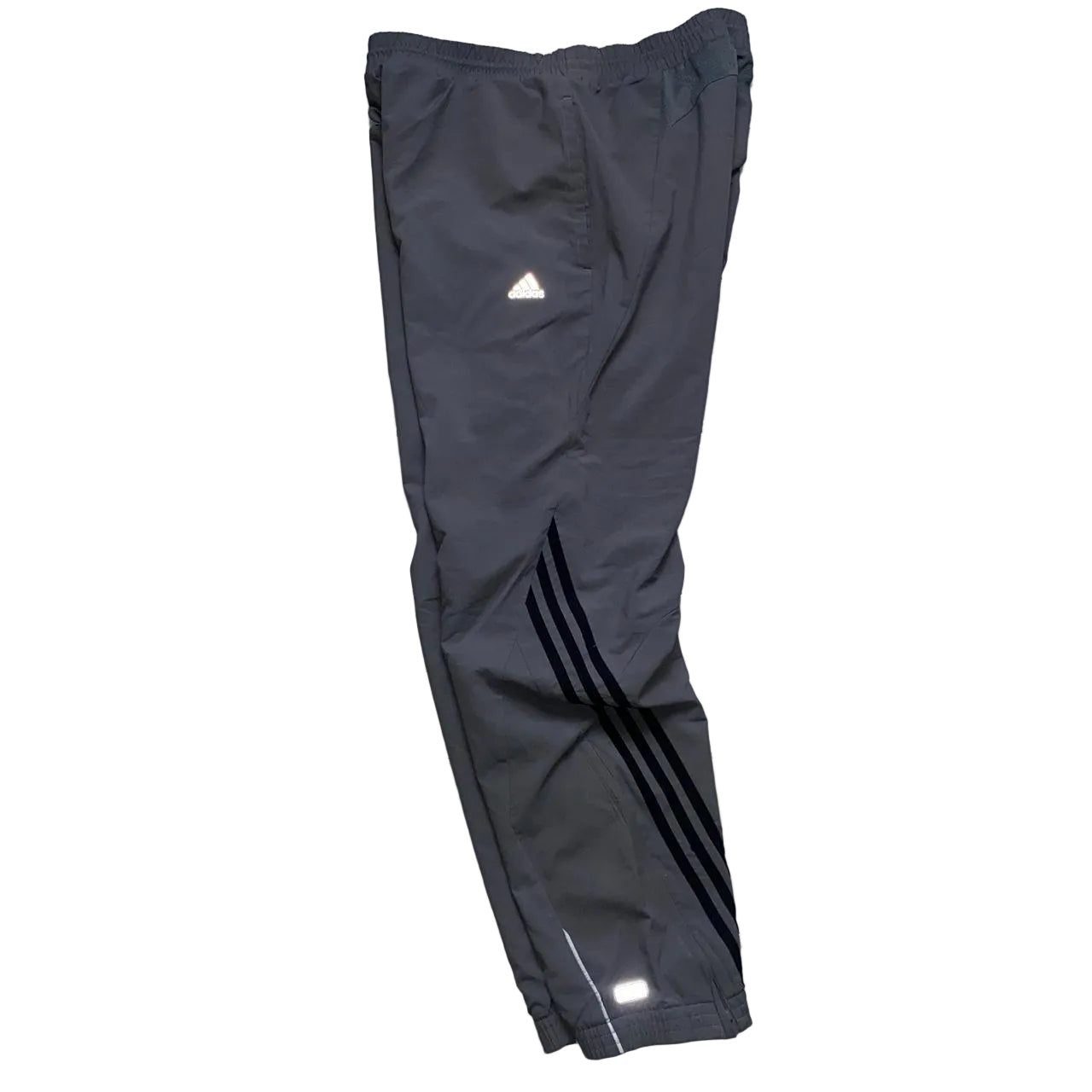 Adidas Climacool Baggy Vintage Shell Track Pant Bottoms Grey and Black (S)