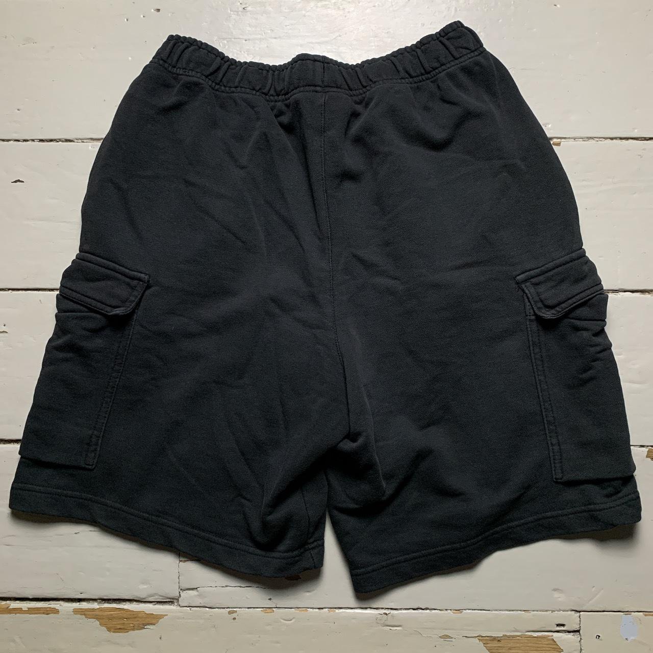 Nike Cargo Jogger Shorts Black and Green