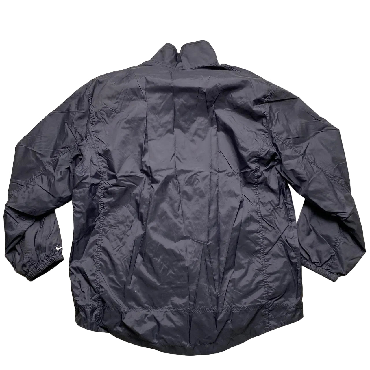 Nike Vintage 90’s Swoosh Black and White Shell Tracksuit Jacket (L)