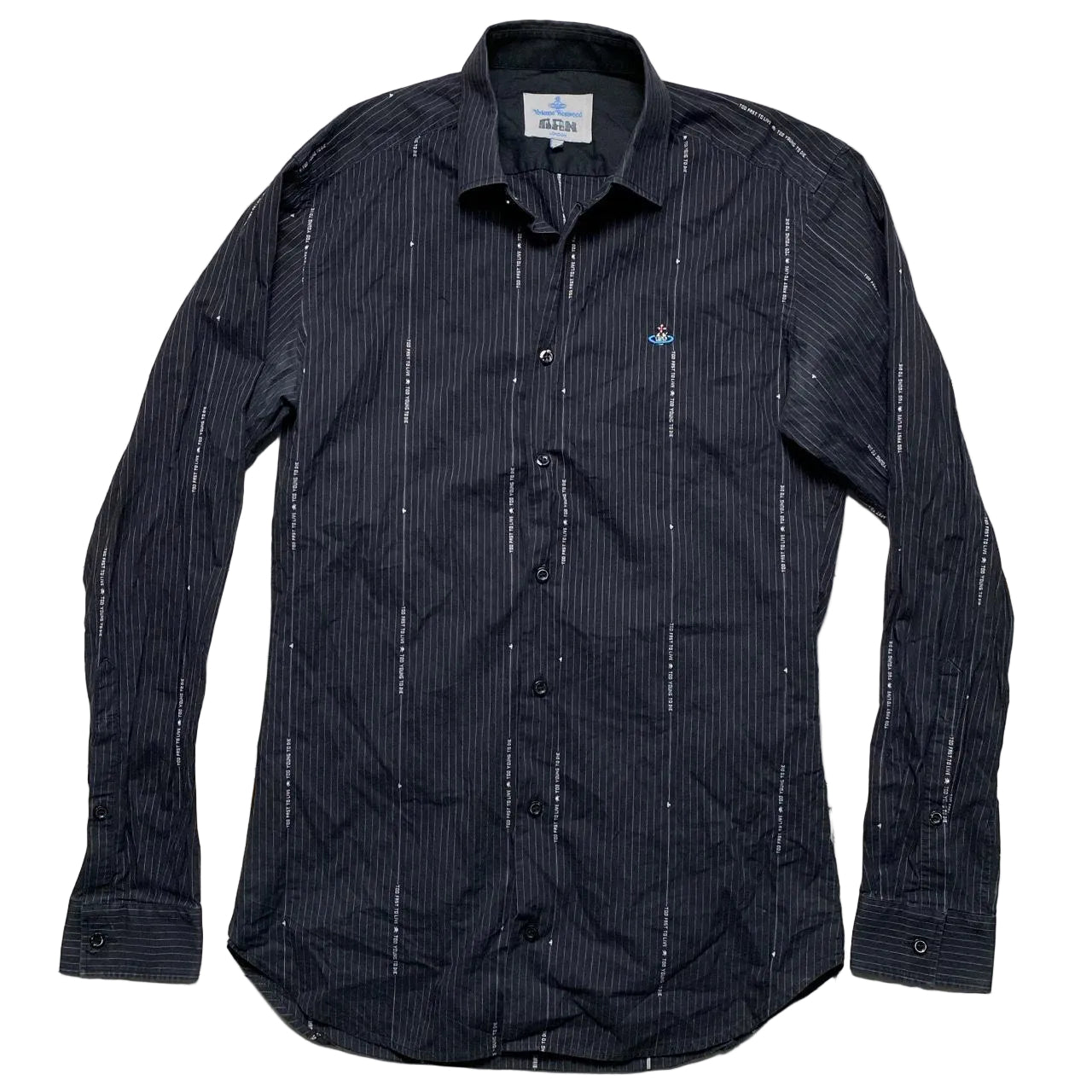 Vivienne Westwood Black Long Sleeve Shirt (M)